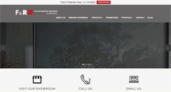 Desktop Screenshot of fandrinteriors.com